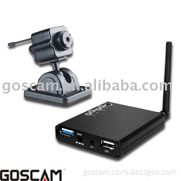 2.4GHz USB2.0 Wireless AV Receiver and Mini Camera  820GA